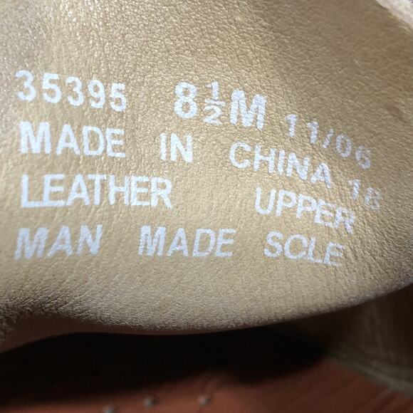 Clarks Originals Wallabee Low Sand Suede Lace-Up Mocs Loafers Womens Size 8.5 - Picture 11 of 11